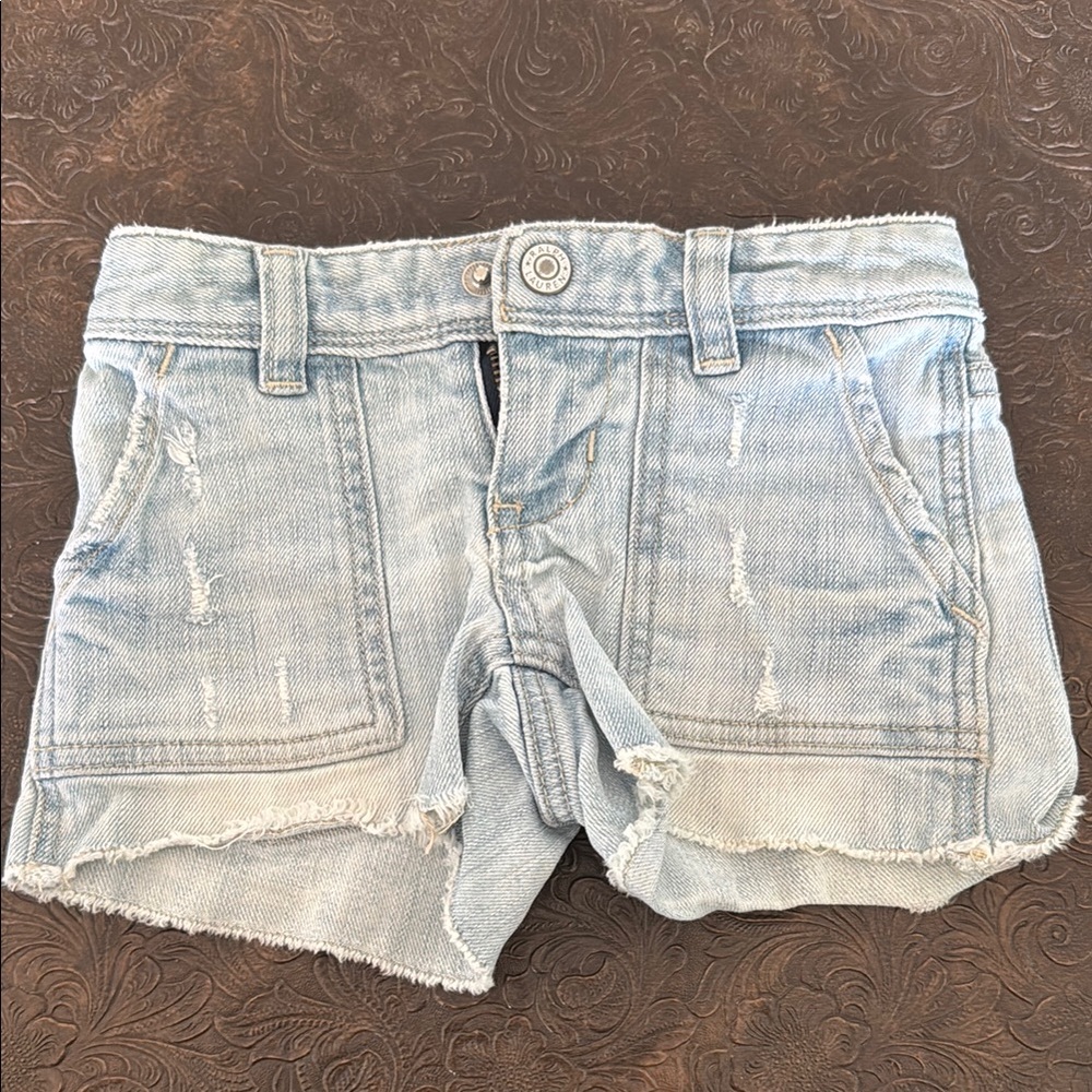 Ralph Lauren Distressed Denim Shorts